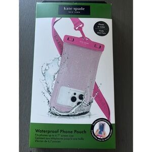Kate Spade Waterproof Phone Cover in Pink